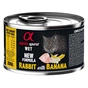 Консерви для котів Alpha Spirit Rabbit With Banana for Adult Cat 200 г (8437015969022) - зменшене зображення 1