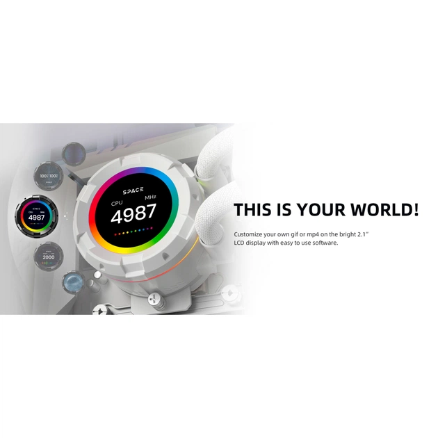 Система рідинного охолодження ID-Cooling SL240 XE White - picture 9
