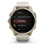 Смарт-годинник Garmin fenix 8 43mm, AMOLED, Saph, SftGldSS/FgGry, FogGry/DkSndbnd, GPS (010-02903-11/010-02903-18) - зменшене зображення 2