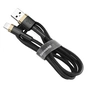 Дата кабель USB 2.0 AM to Lightning 1.0m 1.5A gold-black Baseus (CALKLF-BV1) - уменьшенное изображение 3