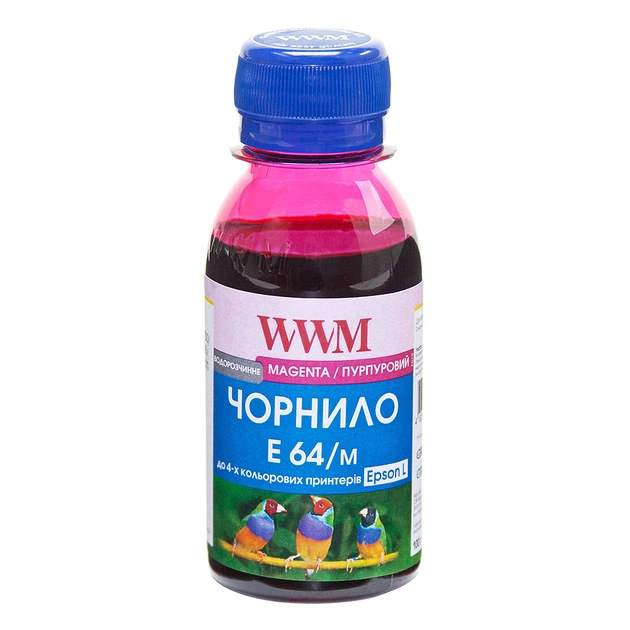 Чорнило WWM EPSON L110/L210/L355 100g Magenta (E64/M-2) - зображення 1