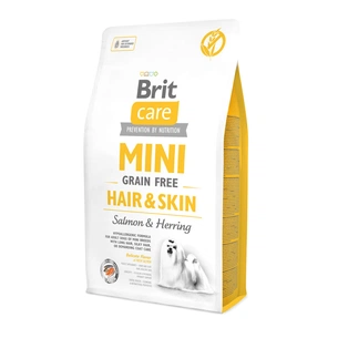 Сухий корм для собак Brit Care GF Mini Hair & Skin 2 кг (8595602520220) зображення 1