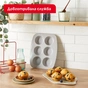 Форма для выпечки 6 маффинов Tefal Ceramik (J1755604) - уменьшенное изображение 3