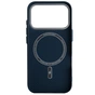 Чохол до мобільного телефона Armorstandart LikeCarbon2 MagCase Apple iPhone 17 Pro Kevlar Dark Blue (ARM88554) - зменшене зображення 2
