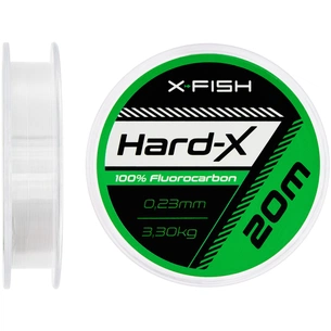 Флюорокарбон X-Fish Hard-X 20m (clear) 0.23mm 3.30kg (1917.03.83) зображення 1
