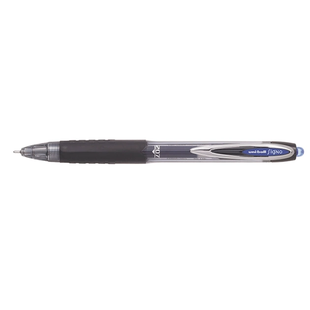 Ручка гелева UNI автоматична Signo 207 синій 0,7 мм (UMN-207.Blue) - зображення 1