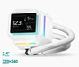 Система водяного охолодження DeepCool LM360 WH (R-LM360-WHDMMC-1) - зменшене зображення 7