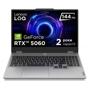 Ноутбук Lenovo LOQ 15IRX10 (83JE01CSRA) зображення 1