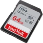 Карта пам'яті SanDisk 64GB SDXC class 10 Ultra (SDSDUN4-064G-GN6IN) - зменшене зображення 3