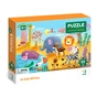 Пазл DoDo Спекотна Африка, 60 елементів (300376) - зменшене зображення 1