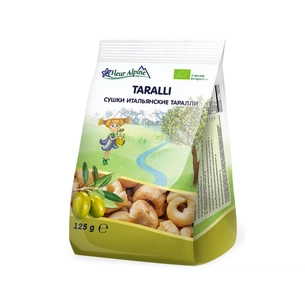 Сушки для дітей Fleur Alpine італійські Taralli 125 г (8000832705038) зображення 1