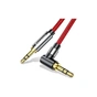 Кабель мультимедийный 3.5mm M to 3.5mm M 1.5m 90° corner red Essager (EYP35-WTA09) - уменьшенное изображение 2