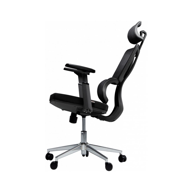 Офісне крісло GT Racer B-121A Black - зображення 7