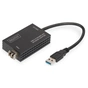 Перехідник USB 3.0 AM to SFP Ethernet 1000Mbps black Digitus (DN-3026) - зменшене зображення 2