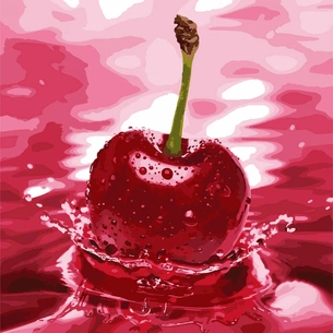 Картина по номерам Santi Черешня 40*40 (954842) зображення 1