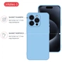 Чохол до мобільного телефона Intaleo SoftShell Apple iPhone 15 Pro Max Light Blue (1283126585371) - зменшене зображення 3