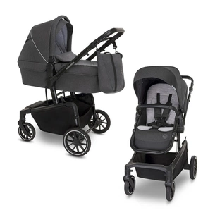 Коляска Baby Design 2 в 1 Zoy 17 GRAPHITE (204166) зображення 1
