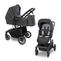 Коляска Baby Design 2 в 1 Zoy 17 GRAPHITE (204166) - зменшене зображення 1