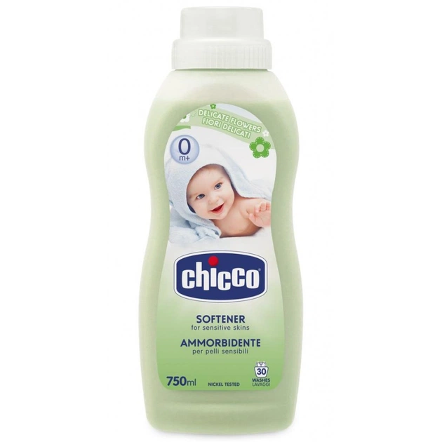 Кондиціонер для білизни Chicco Flowery для дитячої білизни 750 мл (05876.00) - изображение 1
