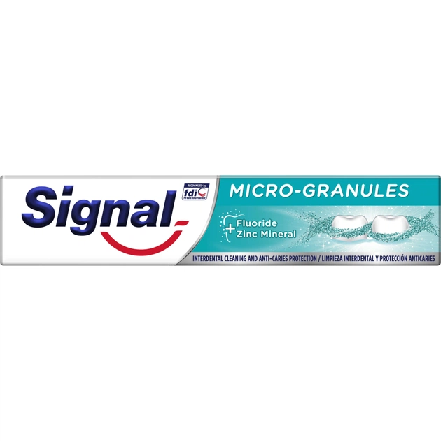 Зубная паста Signal с микрогранулами 75 мл (5900300045709) - изображение 1