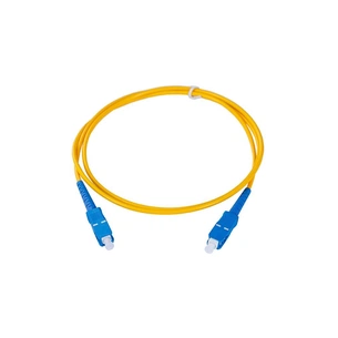 Оптичний патчкорд Cor-X SC/UPC-SC/UPC SingleMode Simplex 1м (OFPC-SC/UPC-SC/UPC-1) изображение 1