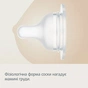 Соска Canpol babies силіконова до пляшечки S-Shape L (середня) 2 шт (59/893) - зменшене зображення 12