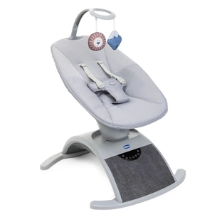 Крісло-гойдалка Chicco Comfy Wave light gray (79890.16) зображення 1