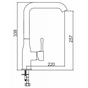 Змішувач Interline Loft new White - зменшене зображення 2