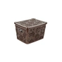 Кошик для зберігання Violet House 0402 №2 Ажур з кришкою Coffee 7 л (0402 №2 Ажур COF з/кр. 7 л) - уменьшенное изображение 1