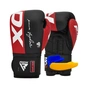 Боксерські рукавички RDX REX F4 Red/Black 14 унцій (BGR-F4R-14OZ) - зменшене зображення 1
