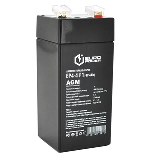 Батарея до ДБЖ Europower EP4-4F1, 4V-4Ah (EP4-4F1) зображення 1