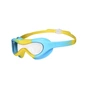 Окуляри для плавання Arena Spider Kids Mask блакитний, жовтий 004287-102 (3468336662465) - зменшене зображення 1
