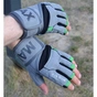 Рукавички для фітнесу MadMax MFG-860 Wild Grey/Green M (MFG-860_M) - зменшене зображення 7