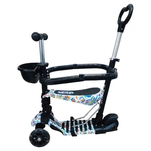 Самокат X-TREME KS-705-5W KITTY чорний (125242) зображення 1