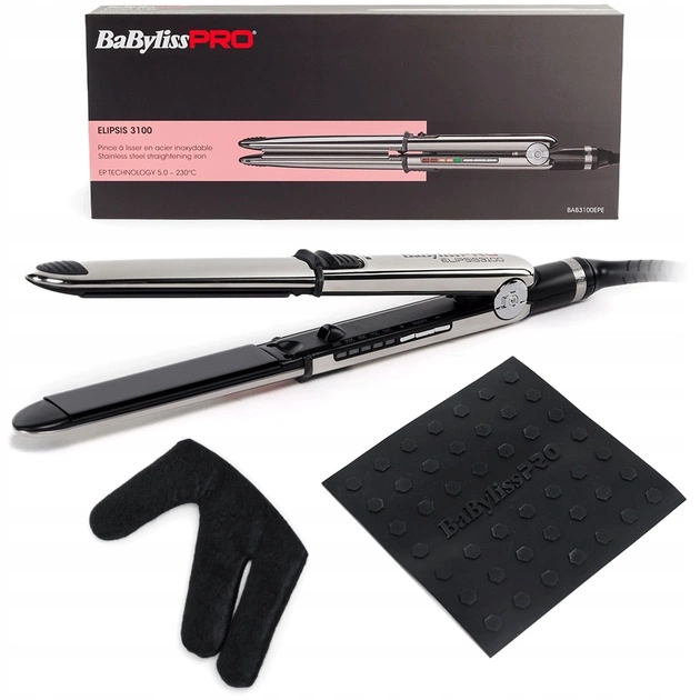 Утюжок (Выпрямитель) для волос Babyliss Pro BAB3100EPE - изображение 7