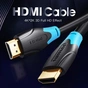 Кабель Vention HDMI - HDMI V 2.0 (M/M), 3 м, Black (AACBI) - уменьшенное изображение 1