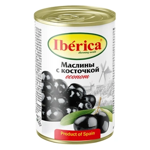 Овочева консервація Iberica Маслини Econom з кісточкою 280 г (8436024297706) picture 1
