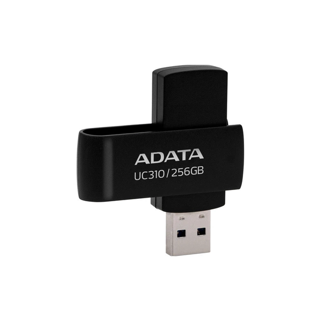 USB флеш накопичувач ADATA 256GB UC310 Black USB 3.0 (UC310-256G-RBK) - picture 3
