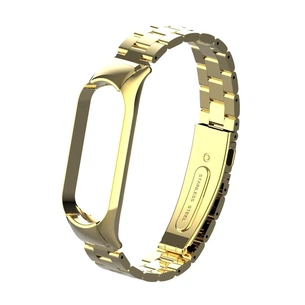 Ремінець до фітнес браслета XoKo Metal Premium Band для Xiaomi Mi band 5 Gold (XK-MTL-GD1) зображення 1