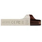 USB флеш накопичувач ADATA 16GB UC370 Golden USB 3.1 Type-C (AUC370-16G-RGD) - зменшене зображення 2