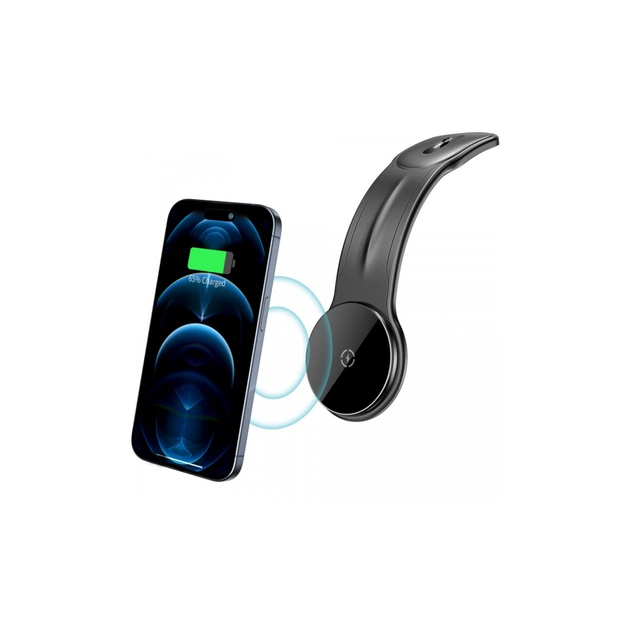 Універсальний автотримач Acefast D21 Magnetic wireless Velcro (6974316282907) - picture 7