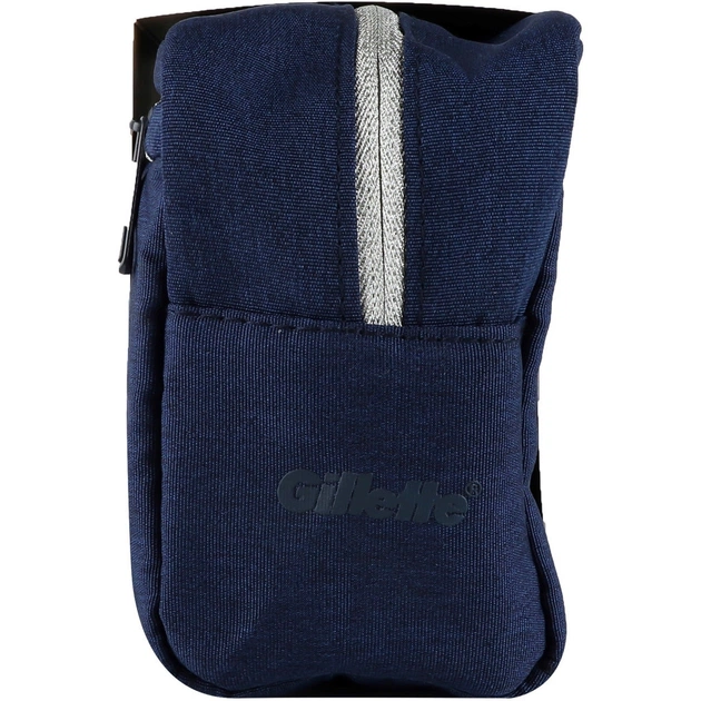 Набір косметики Gillette Бритва Fusion ProGlide з 2 змінними картриджами + Гель для гоління Fusion 200 мл + Косметичка (8700216075459) - picture 4