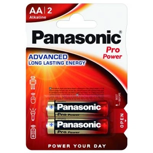 Батарейка Panasonic AA PRO POWER * 2 (LR6XEG/2BPR / LR6XEG/2BPU) зображення 1