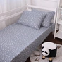 Постельное белье MirSon 012 Grey Stars Фланель 200х220 Евро (2200009653131) - уменьшенное изображение 10