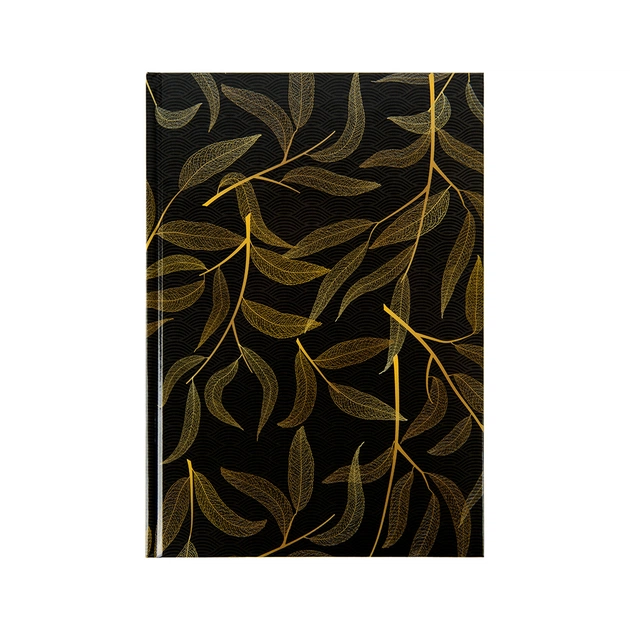 Канцелярська книга Axent Waves А4, 96 аркушів, клітинка, чорна (8422-561-A) - зображення 1