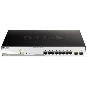 Комутатор мережевий D-Link DGS-1210-10MP зображення 1
