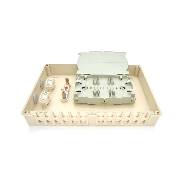 Оптичний бокс Merlion PON-box до 24 зварних з'єднань, SC Simplex adaptor (ML-OP-F402A-24C) - picture 1