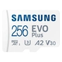 Карта пам'яті Samsung microSDXC 256GB C10 UHS-I R130MB/s Evo Plus + SD (MB-MC256KA/EU) - зменшене зображення 2