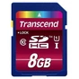 Карта пам'яті Transcend 8Gb SDHC UHS-1 (TS8GSDHC10U1) - зменшене зображення 1