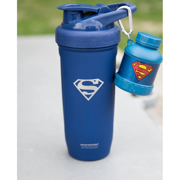 Шейкер спортивний SmartShake Reforce 900ml DC Superman (11150901) - picture 5